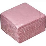 Салфетки бумажные 24*24см розовые "Форест" (100листов/упак) (30уп/кор)