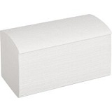 Полотенца бумажные 1-слойные V-сложения белые плотность 25гр/м (200листов/20уп) Форест, упак